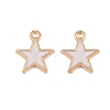 Alloy with Enamel Charms AL-CBA9C31-06G-D-1