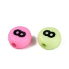 Opaque Acrylic Beads SACR-Q001-12A-3