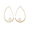 Natural Gemstone Dangle Earrings EJEW-JE03593-3