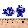 Handmade Lampwork Beads Strands LAMP-N024-35B-4