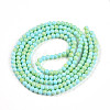 Baking Paint Glass Beads Strands DGLA-N003-4mm-C04-3