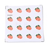 8 Sheets Plastic Waterproof Self-Adhesive Picture Stickers DIY-XCP0003-89-2