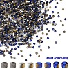 10G 4 Colors Baking Paint Glass Seed Beads SEED-YW0003-08B-1