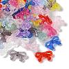 Transparent Crakle Acrylic Beads X-MACR-L010-03-1