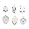 Non-Tarnish 201 Stainless Steel Charms STAS-R118-02-1