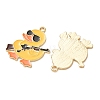 Alloy Enamel Pendants AL-CBA5FAE-04G-B-3