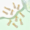SHEGRACE Brass Clear Cubic Zirconia Pendants XGRQ3K654-523G-4