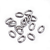 Tarnish Resistant 304 Stainless Steel Open Jump Rings X-STAS-F221-40P-K-1