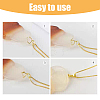 84Pcs 32 Style Alloy Ice Pick Pinch Bails for Pendant Making IFIN-FH0001-74-4