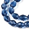 Transparent Glass Beads Strands X-EGLA-N013-T6mm-D28-3