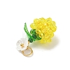 Transparent Glass Pendants PALLOY-MZ00905-01-4