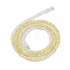 Transparent Gradient Color Cubic Zirconia Strand ZIRC-NH0002-01G-2