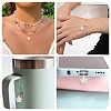 30Pcs 5 Colors Alloy Rhinestone Pendants RB-TA0001-37-8