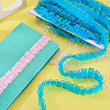 10M Double Layer Polyester Lace Ribbon OCOR-TA0004-14F-7