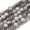 Crackle Glass Beads X1-GLAA-U001-8mm-06-1