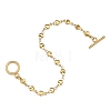 Ion Plating(IP) 304 Stainless Steel Link Chain Bracelets BJEW-P237-30G-3