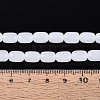 Imitation Jade Glass Beads Strands GLAA-T028-14J-A01-4