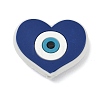 Evil Eye Theme Silicone Beads SL-CBACE28-03E-1