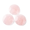 Natural Rose Quartz Pendants G-H331-01D-1