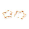 304 Stainless Steel Hoop Earrings STAS-T074-21G-2