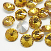 Pointed Back Glass Rhinestone Cabochons RGLA-T086-16mm-22-1