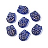 Owl Glass Beads GLAA-T025-65M-02-1