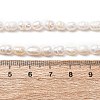 Natural Cultured Freshwater Pearl Beads Strands PEAR-F020-02A-5