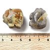 Natural Crazy Agate Carved Figurines DJEW-L023-C08-3