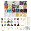 DIY Natural & Synthetic Mixed Stone Chips Jewelry Set Making Kit DIY-FS0005-87-1