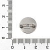 304 Stainless Steel Brooch Cabochon Settings STAS-E547-08J-P-4