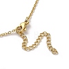 304 Stainless Steel Pendant Necklaces NJEW-U002-20G-01-3