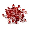 Two Tone Transparent Glass Beads X1-GLAA-NH0001-03-2