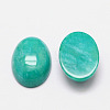 Imitation Amazonite Cabochons G-K021-18x13mm-09-2