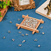 80Pcs Tibetan Style Alloy Tube Bails FIND-TAD0001-06-4