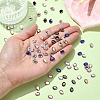 Flat Back K9 Glass Rhinestone Cabochons MRMJ-YW0001-064B-5