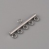 201 Stainless Steel Chandelier Component Links STAS-WH0043-06D-P-1-1