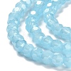 Electroplate Glass Beads Strands EGLA-A035-J4mm-A04-3