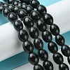 Natural Black Onyx Beads Strands G-D067-D01-2