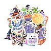 50Pcs Halloween Cartoon Paper Self-Adhesive Picture Stickers STIC-C010-26-2