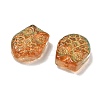 Baking Paint Transparent Glass Beads DGLA-N018-14B-2