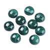 Natural Malachite Cabochons G-R476-01-6mm-1