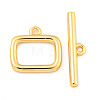 Brass Toggle Clasps KK-A223-19G-2