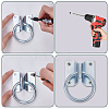 4Pcs Iron Fixed Buckle AJEW-GA0010-95-3