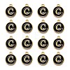 Golden Plated Alloy Charms X-ENAM-S118-02C-2