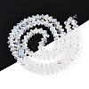 Electroplate Glass Beads Strands EGLA-T021-22A-1