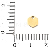 304 Stainless Steel Charms SA-CBA2714-01B-G-3