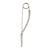 Alloy Extra Large Safety Pin Brooches JEWB-Z051-01P-02-1
