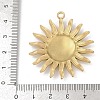 304 Stainless Steel Pendants STAS-D366-01A-G-3