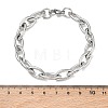 10MM 304 Stainless Steel Horse Eye Link Chain Bracelets SA-CBA2696-27P-5