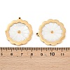 Natural White Shell Pendants STAS-C158-07D-G-3